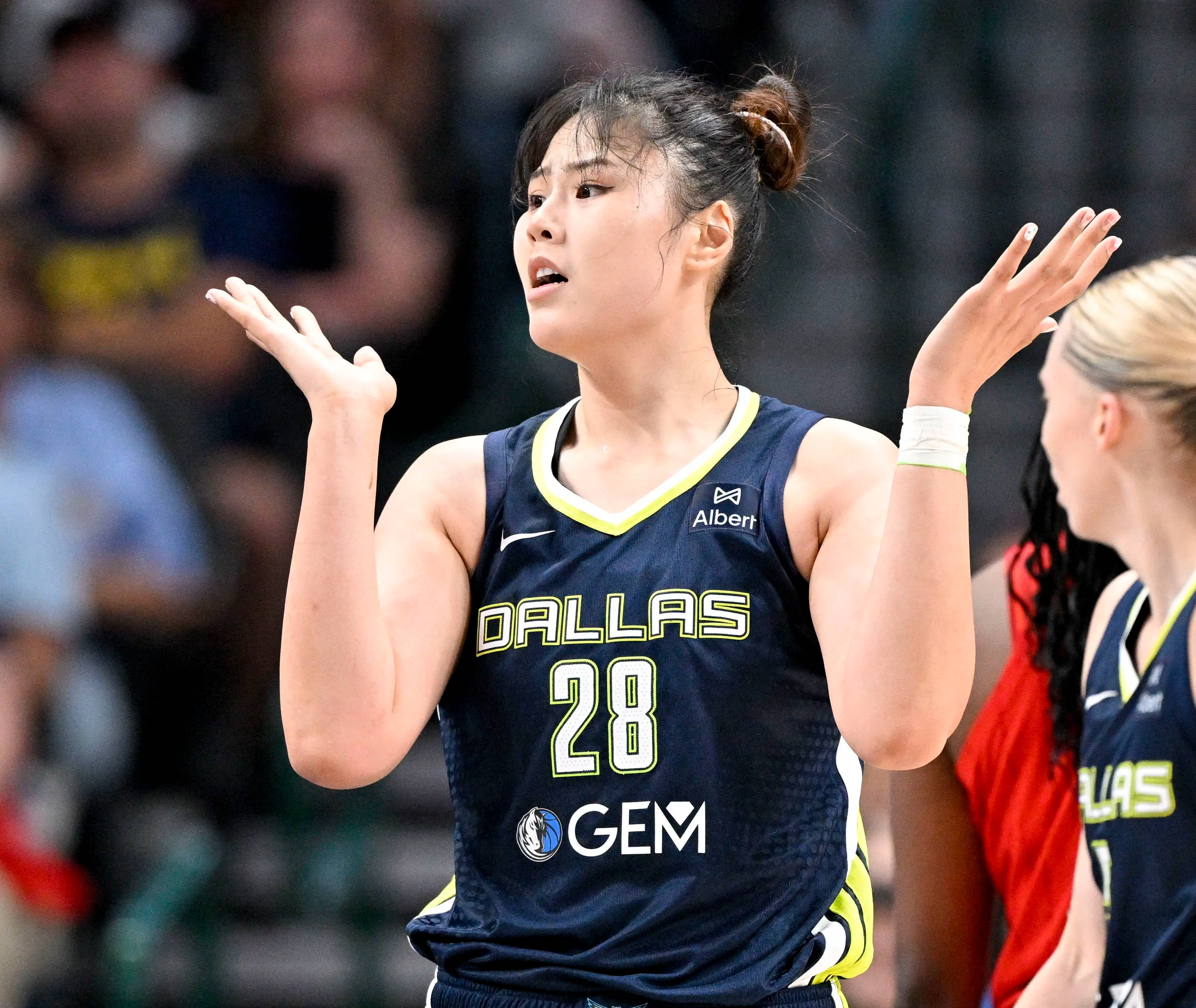 李月汝5中4得8分7板WNBA-飞翼胜卫冕冠军(李月汝在wnba)